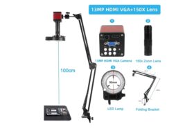 Цифровий мікроскоп Eakins 13 Мп 1080HD 60fps 150X VGA HDMI
